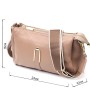 Сумка Vintage Через плече з натуральної шкіри Бежева (22289)