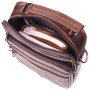 Сумка Vintage Чоловіча з натуральної шкіри Коричнева (21275)