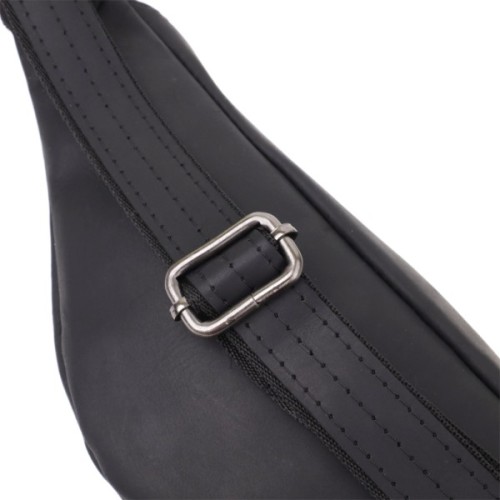 Сумка Shvigel З натуральної шкіри Чорна (23129)