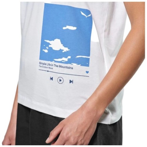 Футболка Salewa Eagle Cover T-Shirt W 29103 0060 - 46/40 - білий (013.012.1391)