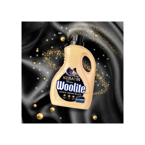 Гель для прання Woolite Для чорних, темних та джинсових тканин З кератином 1.8 л (5900627090451)