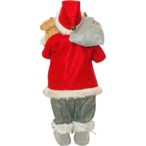 Новорічна фігурка Time Eco Санта Клаус 61 см (4820211100421)