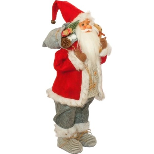 Новорічна фігурка Time Eco Санта Клаус 61 см (4820211100421)