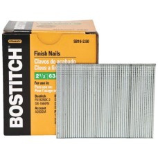 Цвяхи Bostitch оздоблювальні тип "SB16", L=65 мм, капелюшок 3.0 мм, 2500 шт (SB16-2.50)