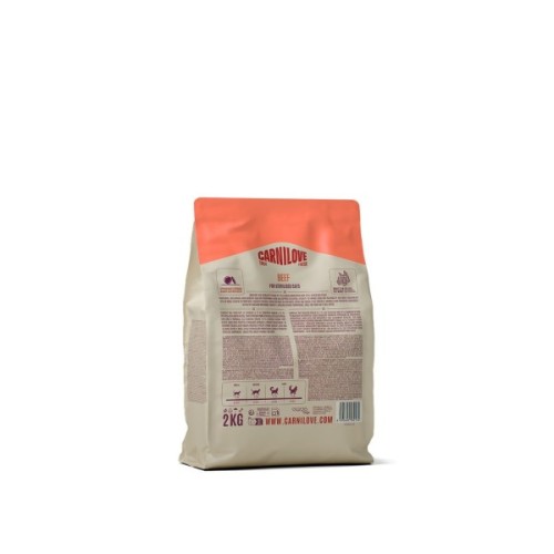 Сухий корм для кішок Carnilove True Fresh Beef Sterilised 2 кг (8595602582174)