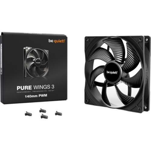 Кулер до корпусу Be quiet! PURE WINGS 3 140mm PWM (BL108)