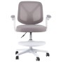 Дитяче крісло FunDesk з підлокітниками та підставкою для ніг (LST9 PLUS - Grey)