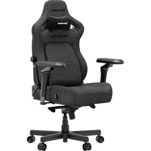 Крісло ігрове Anda Seat Kaiser 4 V2 Fabric Size XL Dark Gray (AD12YDDC-XLL-20-GB-CF-03)