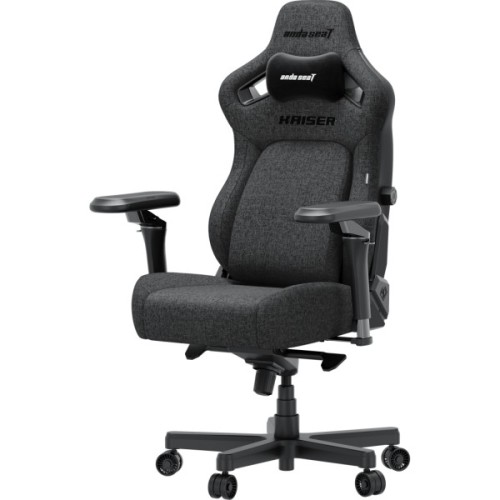 Крісло ігрове Anda Seat Kaiser 4 V2 Fabric Size XL Dark Gray (AD12YDDC-XLL-20-GB-CF-03)