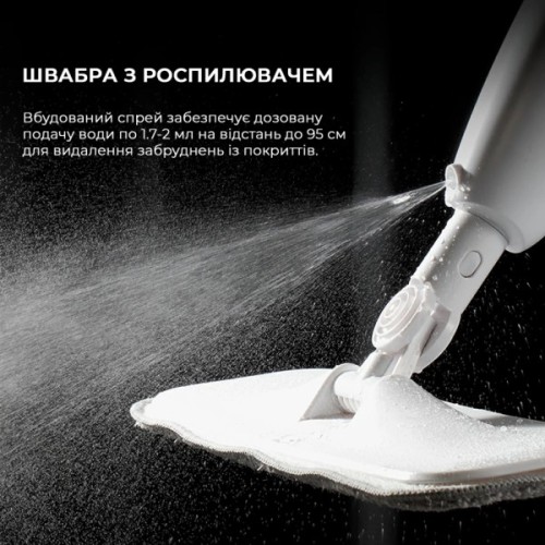 Електрошвабра Deerma Spray Mop White (TB500)