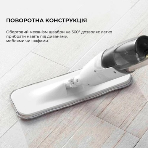 Електрошвабра Deerma Spray Mop White (TB500)
