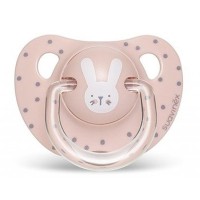 Пустушка Suavinex Hygge анатоміч. Затишні історії 18+ міс. рожевий зайчик (306582)