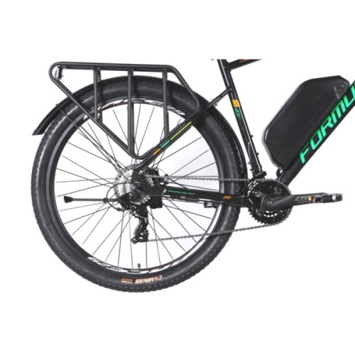 Електровелосипед Formula eCURSOR MAN AM DD 29" 21" 48B 17.5А*г 500Вт 2026 чорно-зелений (ELB-FR-29-248)