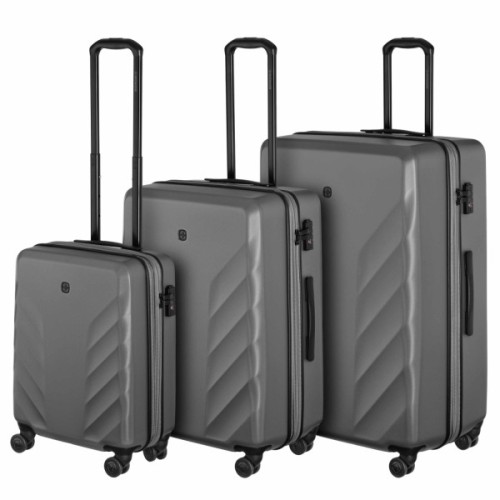 Набір валіз Wenger Motion 3 в 1 (S+M+L), сірі (612711)