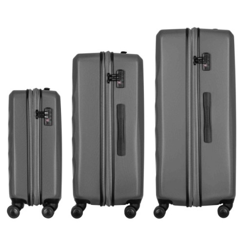 Набір валіз Wenger Motion 3 в 1 (S+M+L), сірі (612711)