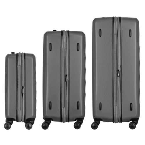 Набір валіз Wenger Motion 3 в 1 (S+M+L), сірі (612711)