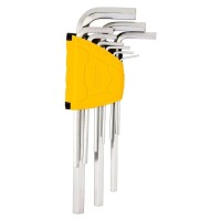 Ключ Deli шестигранний 1,5-10мм, 9шт (EDL3590)