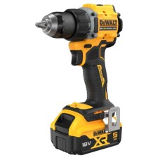 Шуруповерт DeWALT XR Li-Ion 18V, 2x5Ah, 74 Нм, 0-450/0-1650 об/хв, 1.12 кг, TSTAK (DCD794P2T)