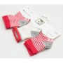 Шкарпетки дитячі Bibaby у смужку (68109-0-3-red)