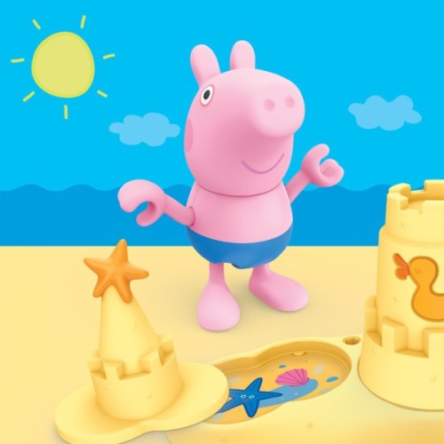 Ігровий набір Peppa Pig Figurines Три маленькі свинки на пляжі (G2833)