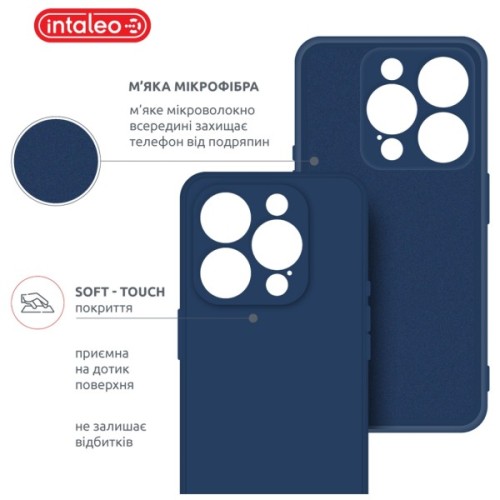 Чохол до мобільного телефона Intaleo SoftShell Apple iPhone 15 Pro Light Blue (1283126585319)