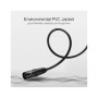 Кабель мультимедійний XLR M to XLR F 5.0m AV130 black Ugreen (20712)