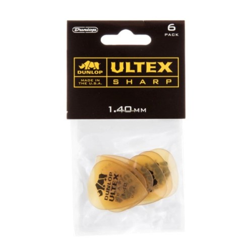 Медіатор Jim Dunlop Ultex Sharp Pick 1.4mm 6 шт. (433P1.4)