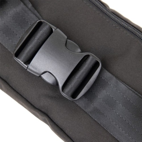 Сумка Vintage Бананка нейлон Чорна (20635)