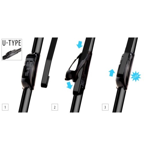Щітка склоочисника OXIMO 300 mm / 12 (WU300)