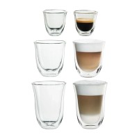 Набір склянок DeLonghi DLSC302 Mix 90/270/330 мл 6 шт (5513284451)