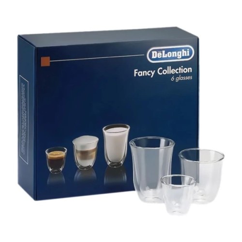 Набір склянок DeLonghi DLSC302 Mix 90/270/330 мл 6 шт (5513284451)