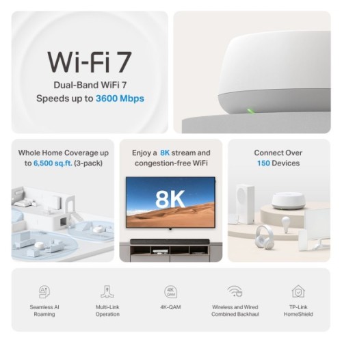 Точка доступу Wi-Fi TP-Link DECO-BE22-3-PACK