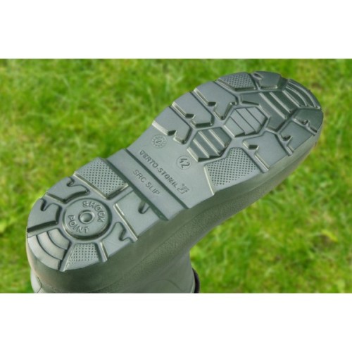 Чоботи робочі Verto гумові, 42р, утеплені, зелені (15G932)