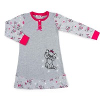Піжама дитяча Matilda з котом (7364-128G-gray)