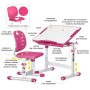 Парта зі стільцем Evo-kids Evo-06 Plus Pink (Evo-06 Plus PN)
