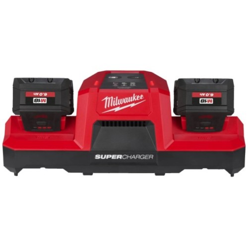Зарядний пристрій для акумуляторів інструменту Milwaukee M18 DBSC Dual SUPER CHARGER (4932492531)
