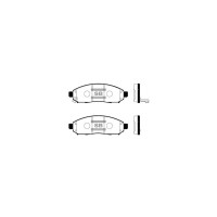 Гальмівні колодки HI-Q SP1460