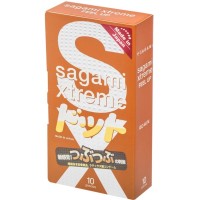 Презервативи Sagami Xtreme Feel Up Ребристі 10 шт. (4974234101023)