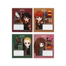 Зошит Kite Harry Potter, 12 аркушів, коса лінія (HP26-235)