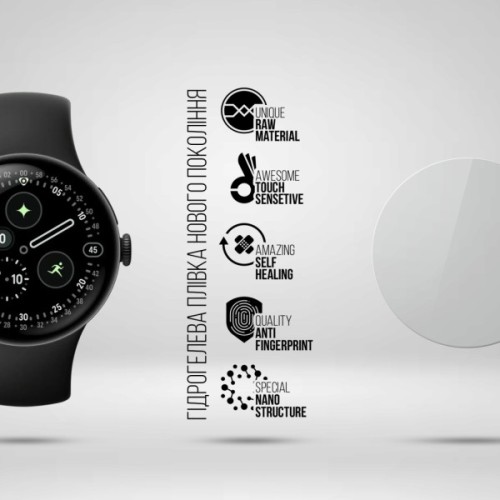 Плівка захисна Armorstandart Matte hydrogel Google Pixel Watch 4 41mm 6 pcs (ARM94030)