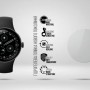 Плівка захисна Armorstandart Matte hydrogel Google Pixel Watch 4 41mm 6 pcs (ARM94030)