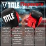 Боксерські рукавички Title Boxing Dynamic Strike Black/Red 12 oz (XDBG 12 BK/RD)