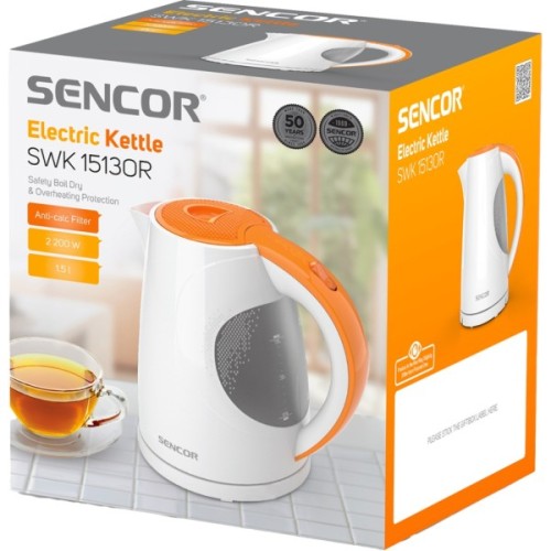 Електрочайник Sencor SWK 1513OR (SWK1513OR)