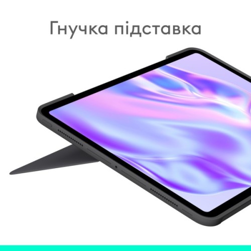 Чохол до планшета Logitech Combo Touch for iPad Pro 11-inch (M4) GRAPHITE - US (L920-012831)