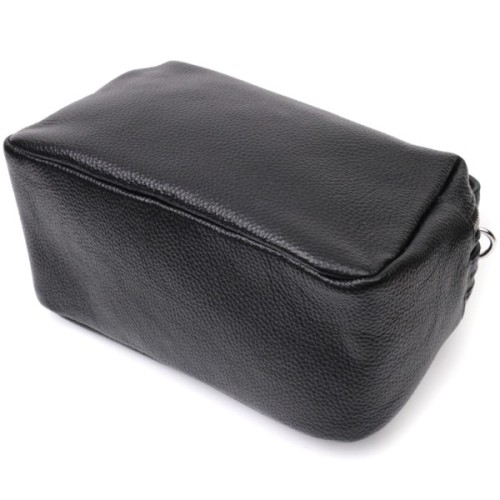 Сумка Vintage З натуральної шкіри Чорна (22343)