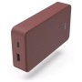 Батарея універсальна Hama 20000mAh, 15W/5V/3A, USB-C, USB-A, red (00201717)