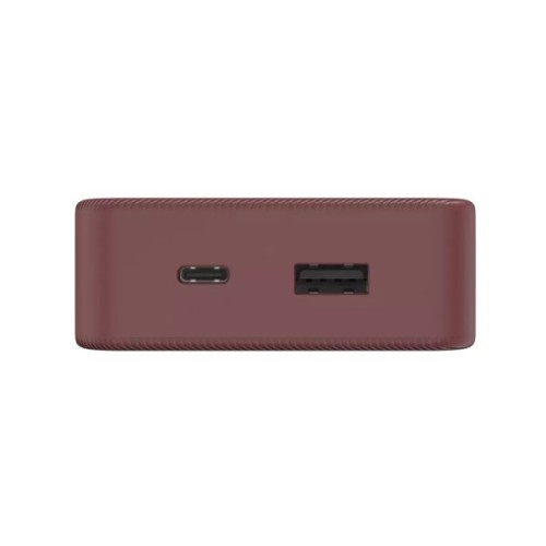 Батарея універсальна Hama 20000mAh, 15W/5V/3A, USB-C, USB-A, red (00201717)