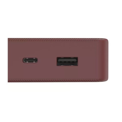 Батарея універсальна Hama 20000mAh, 15W/5V/3A, USB-C, USB-A, red (00201717)