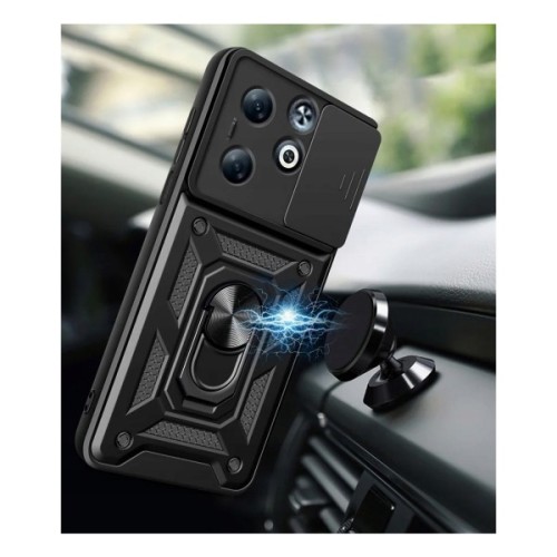 Чохол до мобільного телефона BeCover Military Infinix Smart 9 (X6532) Black (713049)