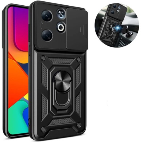 Чохол до мобільного телефона BeCover Military Infinix Smart 9 (X6532) Black (713049)